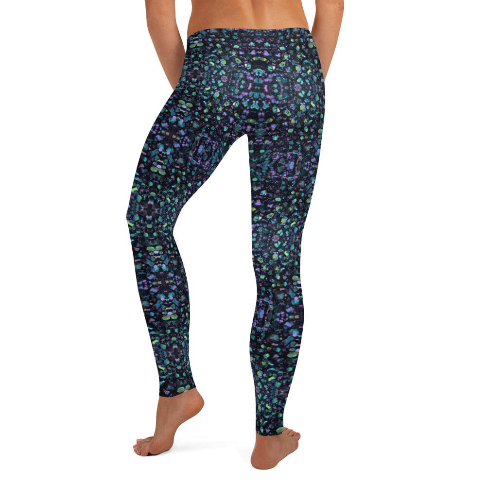 Drusy Quartz Mid-Rise Leggings