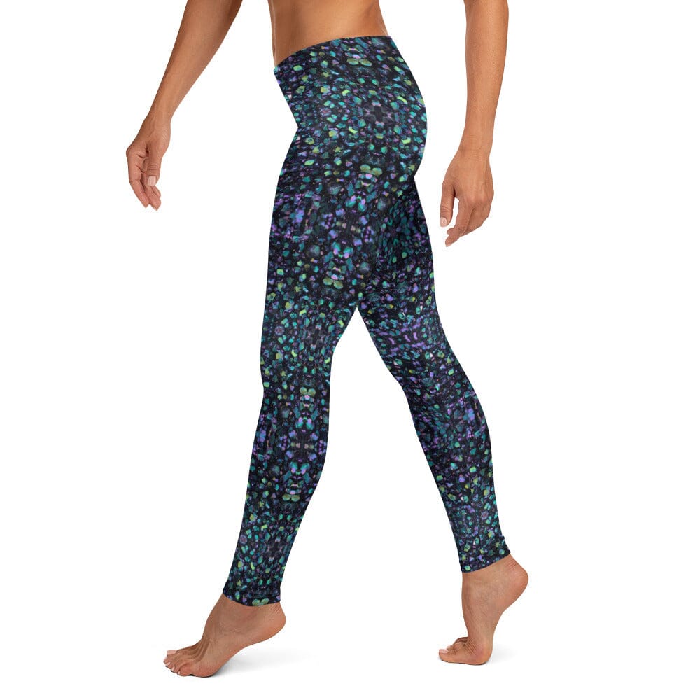 Drusy Quartz Mid-Rise Leggings