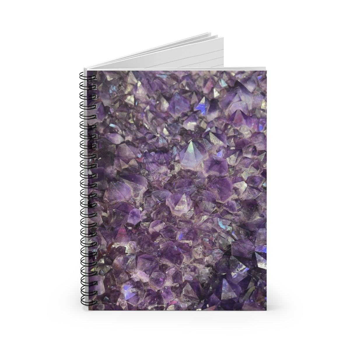 Amethyst Spiral Notebook