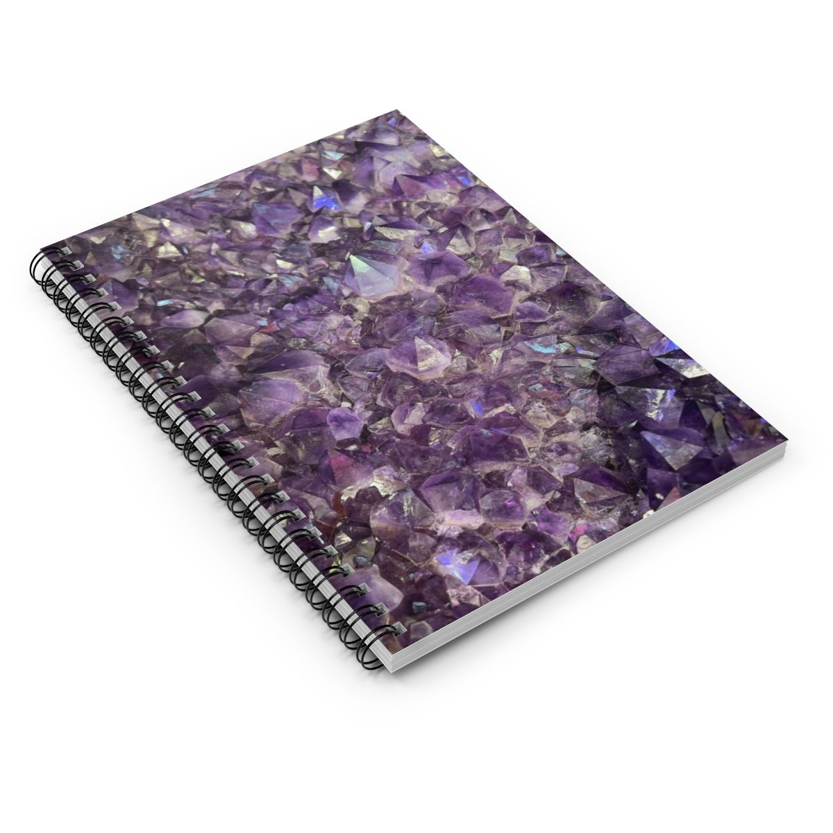 Amethyst Spiral Notebook