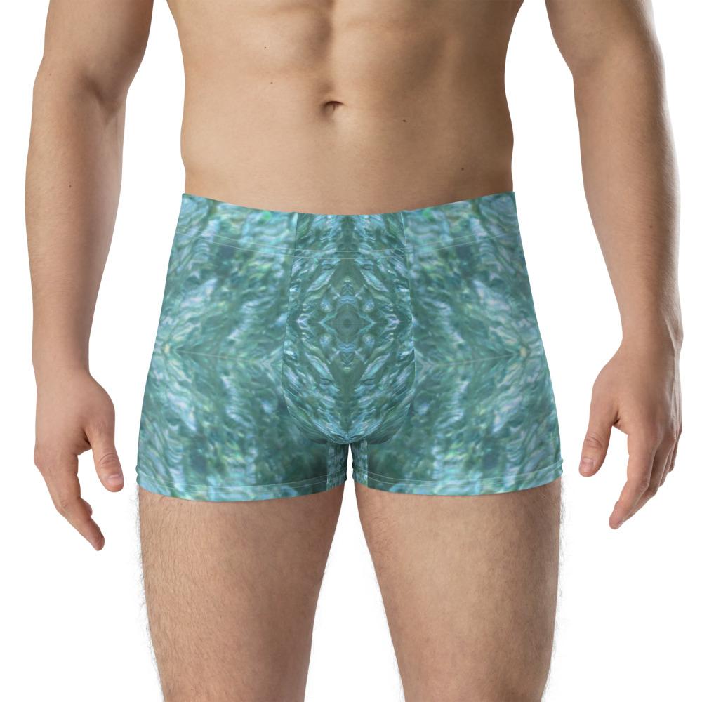 Sea Mist Abalone Mosaic Boxer Briefs