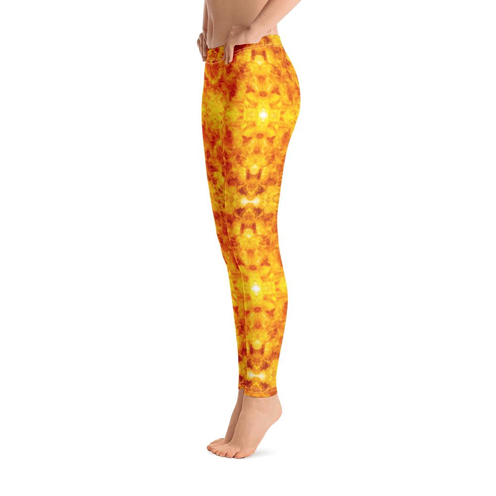 Lemon Citrine Mid-Rise Leggings