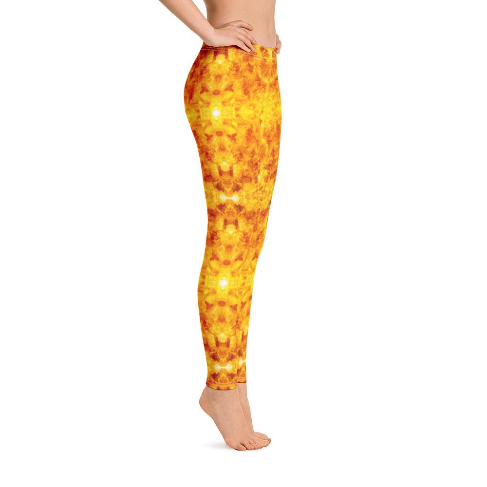 Lemon Citrine Mid-Rise Leggings