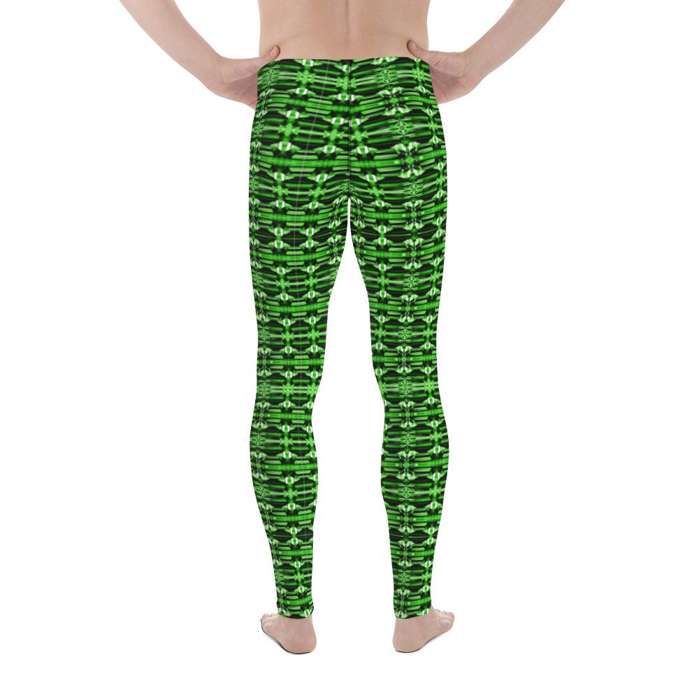 Green Flash Topaz Men's Leggings