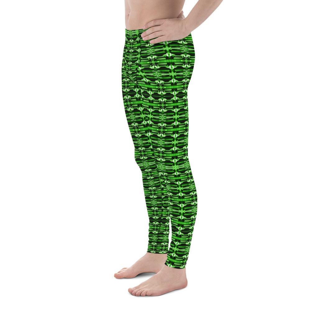 Green Flash Topaz Men's Leggings