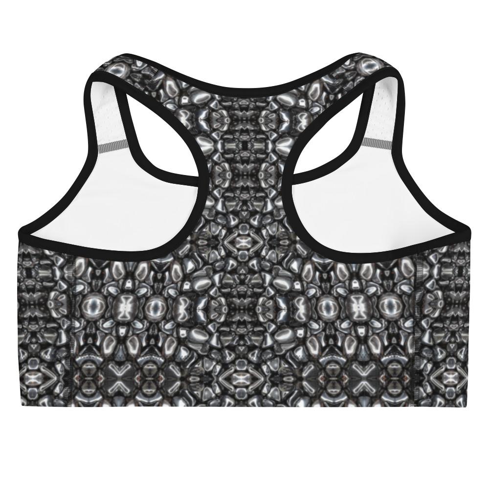 Hematite Shield Sports Bra