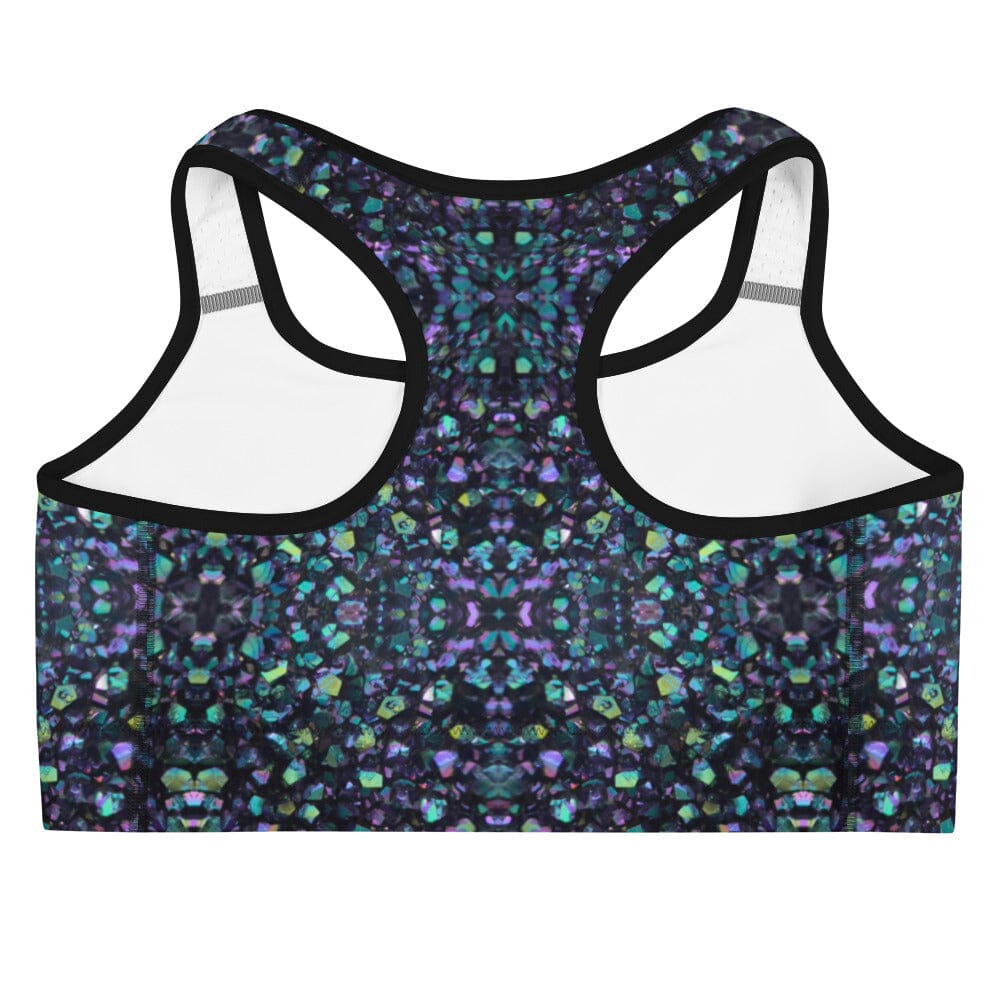 Drusy Quartz Sports Bra
