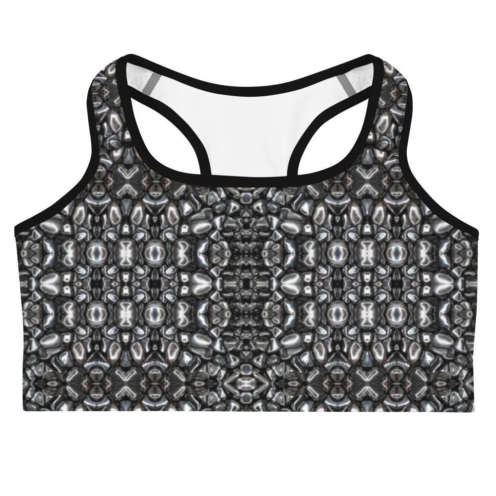 Hematite Shield Sports Bra