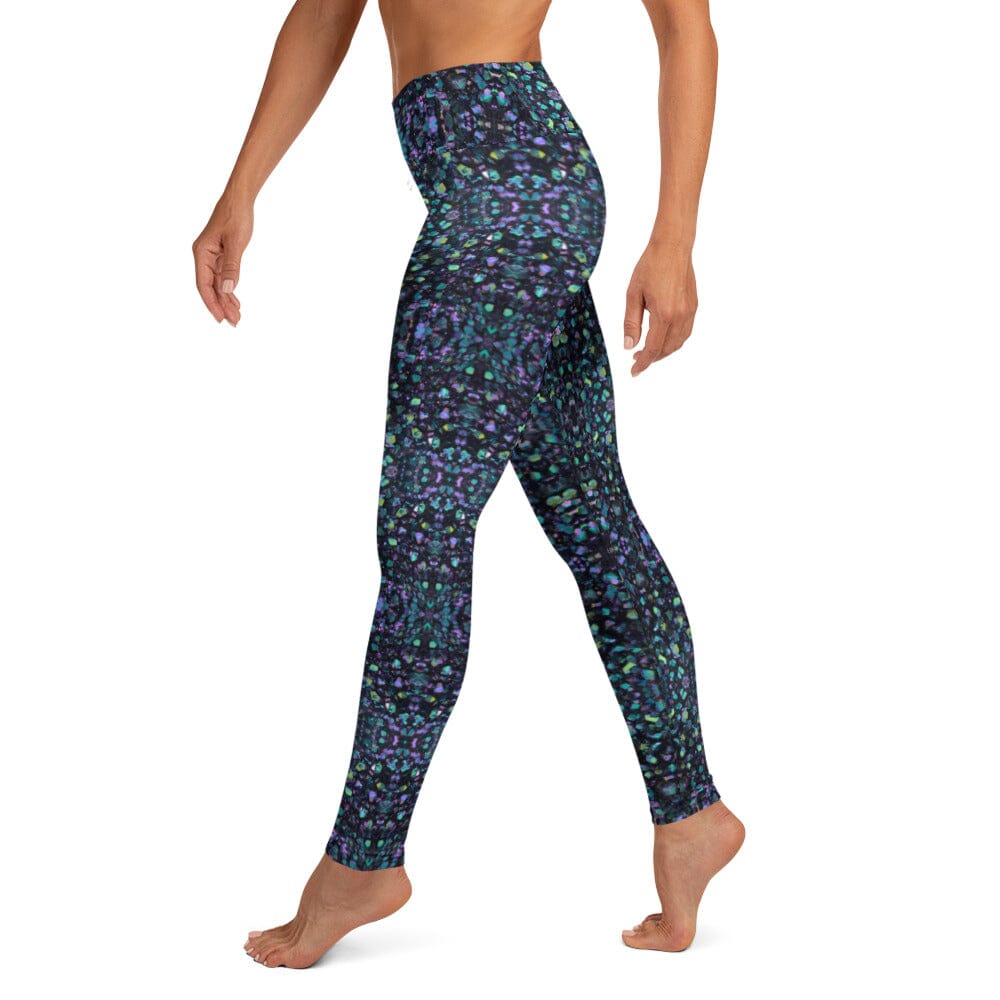 Drusy Quartz High-Rise Leggings