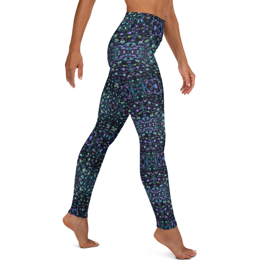 Drusy Quartz High-Rise Leggings