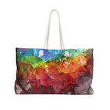Rainbow Amethyst Crystal Weekender Tote