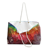Rainbow Amethyst Crystal Weekender Tote
