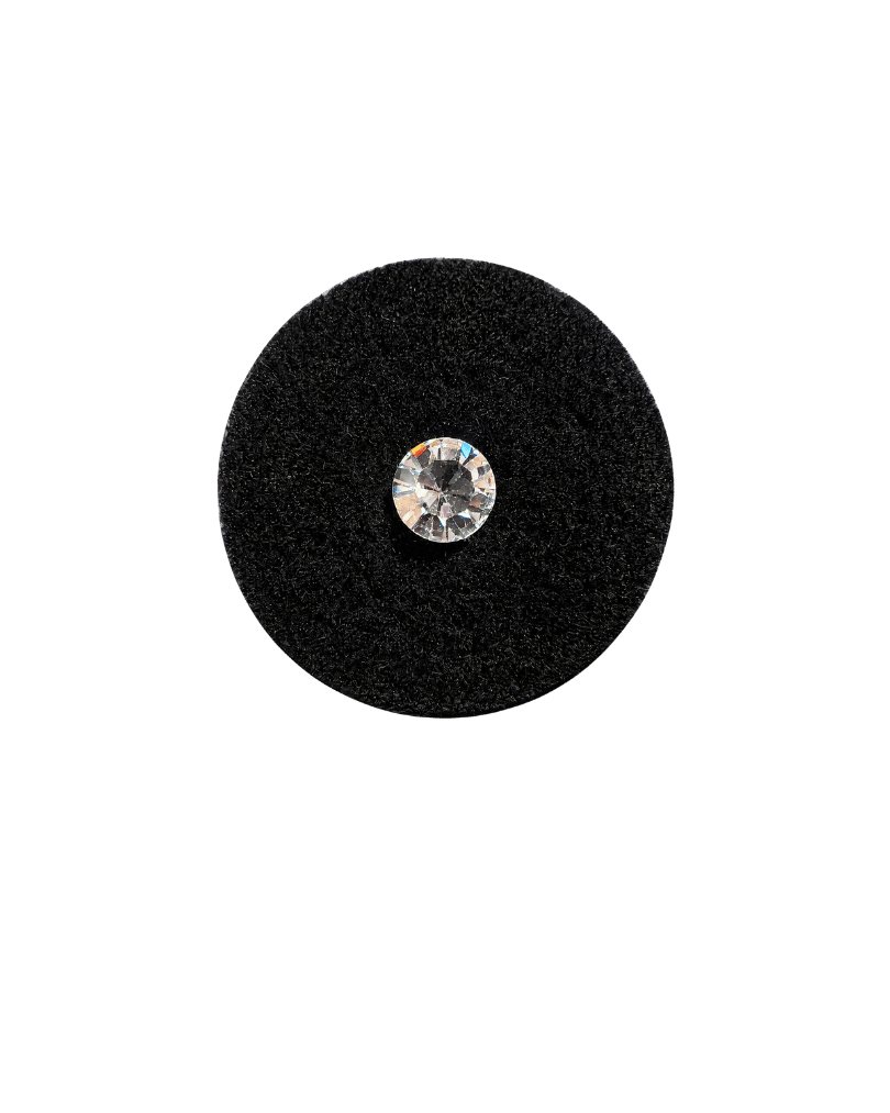 Eclipse & Super Moon Charged Faceted Arkansas Quartz Sparkle, 1 Carat