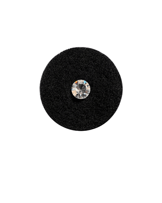 Eclipse & Super Moon Charged Faceted Arkansas Quartz Sparkle, 1 Carat