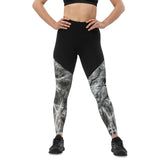 Basalt Graffiti Fitness Sports Leggings