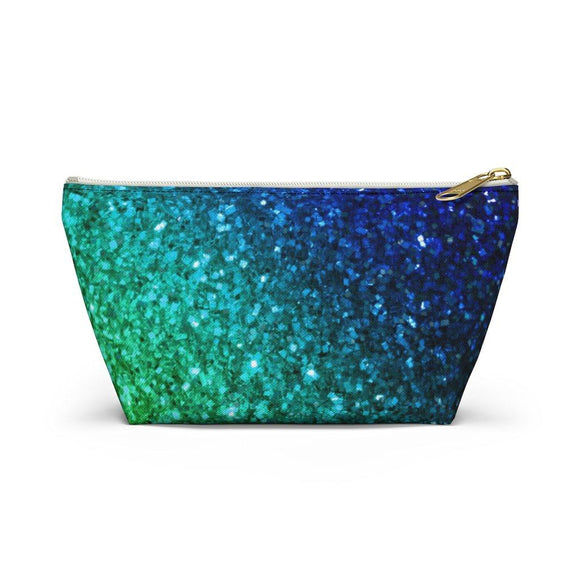 Aurora Australis Glitter Cosmetic Bag