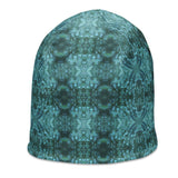 Sea Mist Abalone Mosaic Beanie