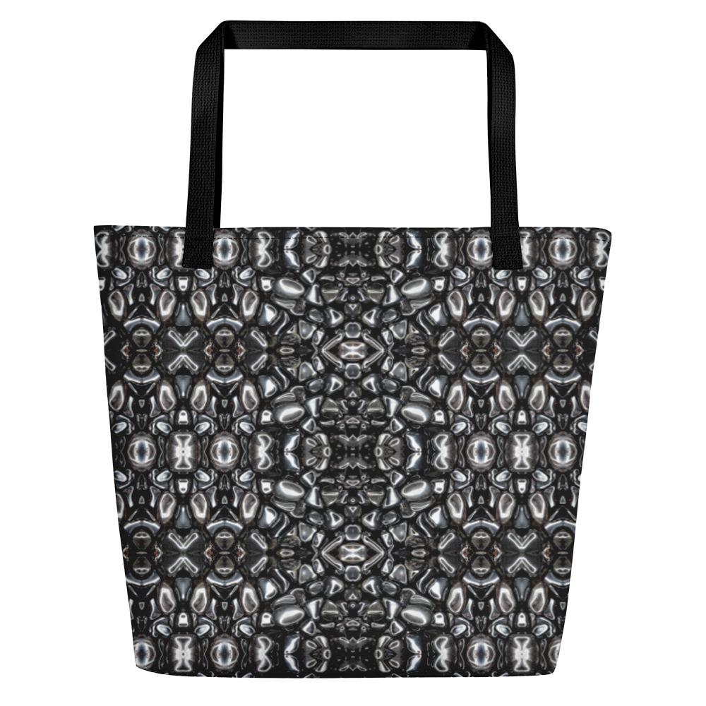 Hematite Shield Large Shopper Tote