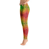 Rainbow Frequency Glitter Leggings