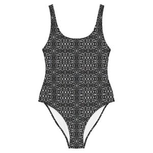 Hematite Shield One-Piece Swimsuit