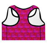 Quasar Glitterati Padded Sports Bra