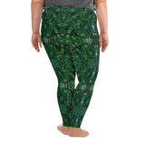 Enchanting Emerald High Waisted Leggings