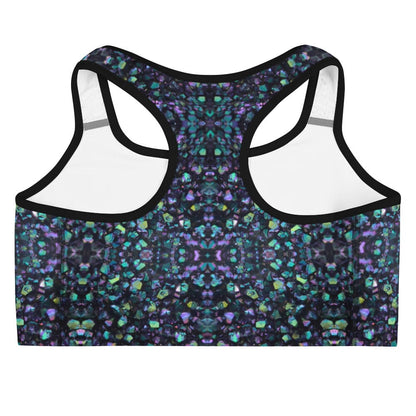 Drusy Quartz Sports Bra