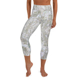Mother of Pearl Mosaic High Waisted Capri