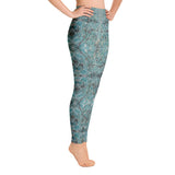 Sedona Turquoise Mosaic High Waisted Leggings