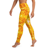 Lemon Citrine High Waisted Yoga Leggings