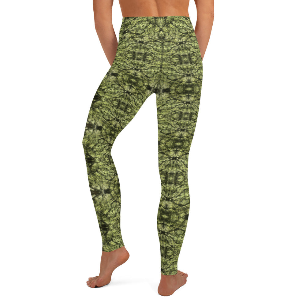 Moldavite Tektite High-Rise Leggings