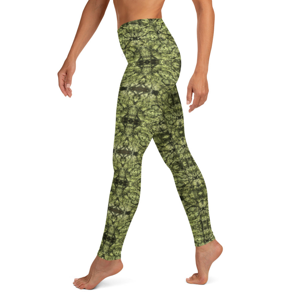 Moldavite Tektite High-Rise Leggings
