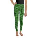 Green Flash Topaz Youth Leggings