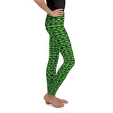 Green Flash Topaz Youth Leggings
