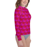 Quasar Glitterati Youth Rash Guard