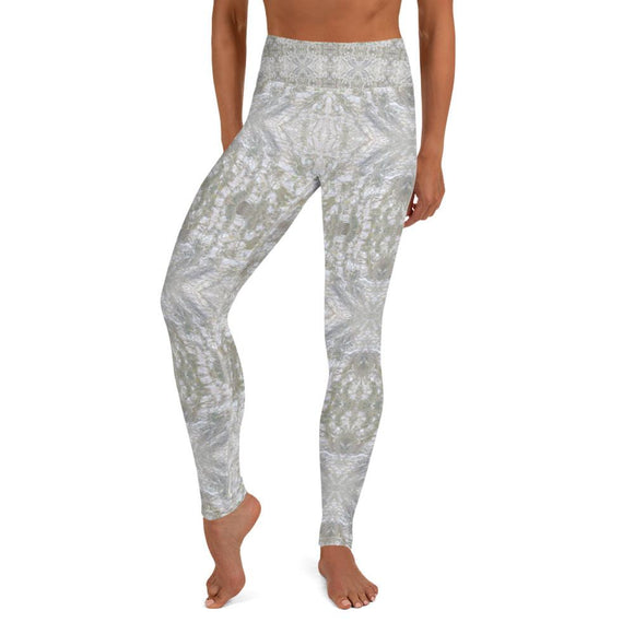 Mother of Pearl Mosaic Yoga Leggings