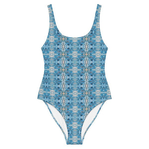 Pacific Blue Topaz One-Piece Swimsuit