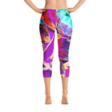 Mystic Aura Topaz Capri Leggings