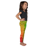 Rainbow Frequency Glitter Kids' Leggings