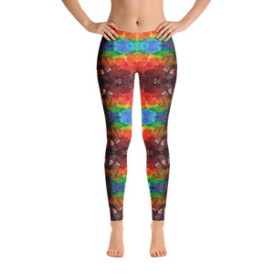 Rainbow Amethyst Crystal Leggings