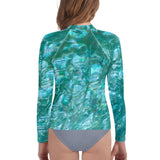 Sea Mist Abalone Youth Rash Guard