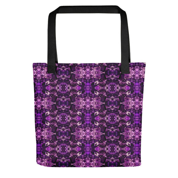 Amethyst Facets Tote