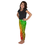 Rainbow Frequency Glitter Kids' Leggings