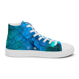 Labradorite Labradorescence Women's High Top Canvas Shoes