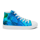 Labradorite Labradorescence Women's High Top Canvas Shoes